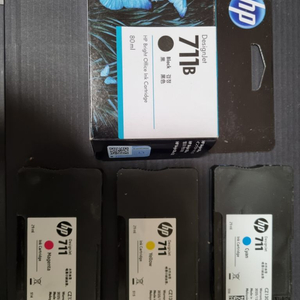 hp 플로터 T520 잉크 711 잉크셋트(대용량)