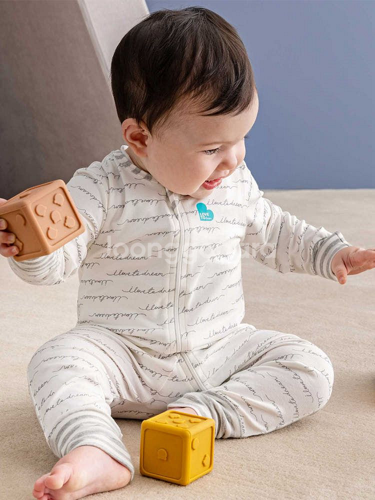 호주 러브투드림 스와들업 양방향 지퍼 면 손싸개 우주복--1