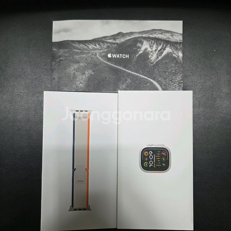 S급 애플워치 울트라2 내추럴 티타늄 49mm 셀룰러--0
