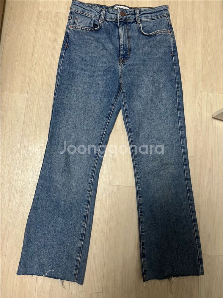 자라 부츠컷 청바지--0
