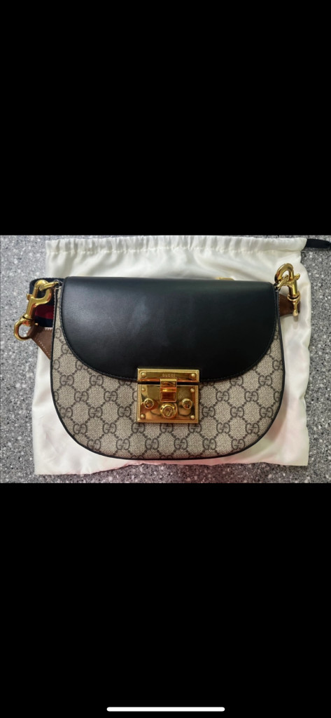 구찌패드락GG슈프림숄더백 이미지