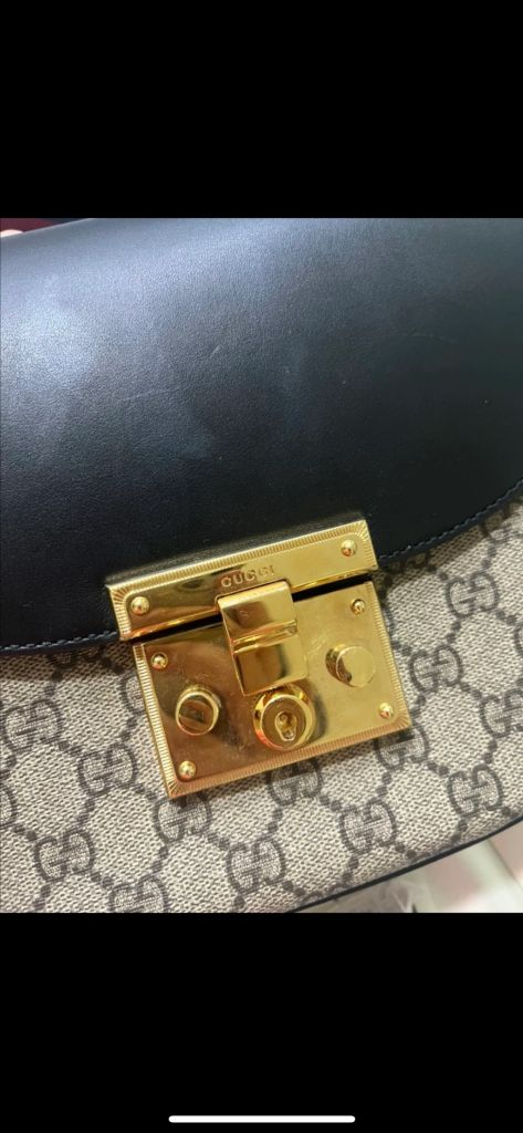 구찌패드락GG슈프림숄더백 이미지