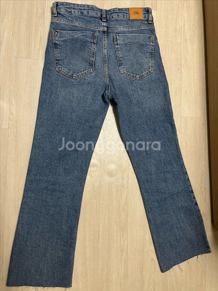 자라 부츠컷 청바지--3