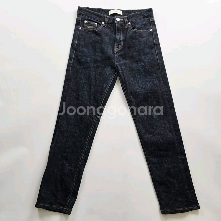 플랙진 청바지 진청 스판 사이즈27 R1490--0