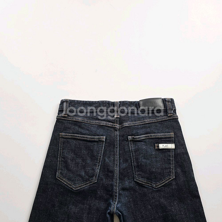 플랙진 청바지 진청 스판 사이즈27 R1490--3