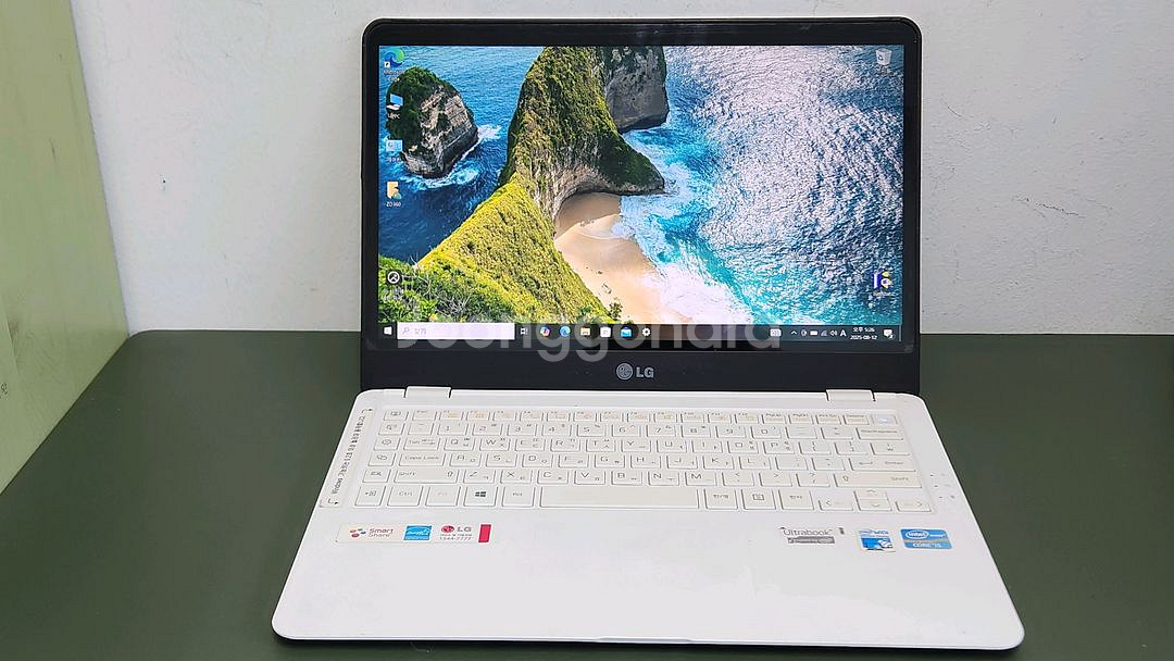 LG ZD360 i5-3세대 부품용 노트북 정상작동--0
