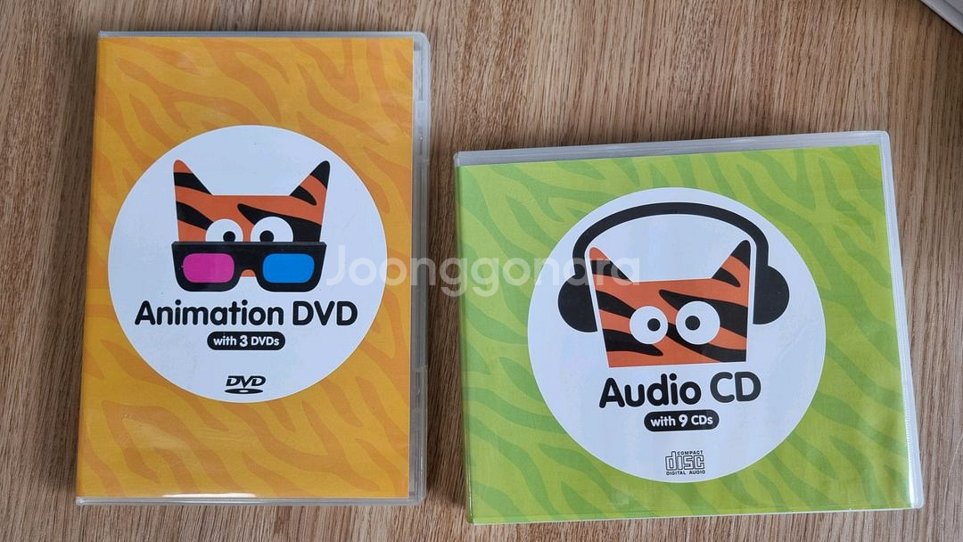 잉글리시 타이거 영어 전집(DVD,CD,핑크퐁펜)--1