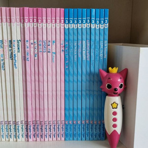 잉글리시 타이거 영어 전집(DVD,CD,핑크퐁펜)