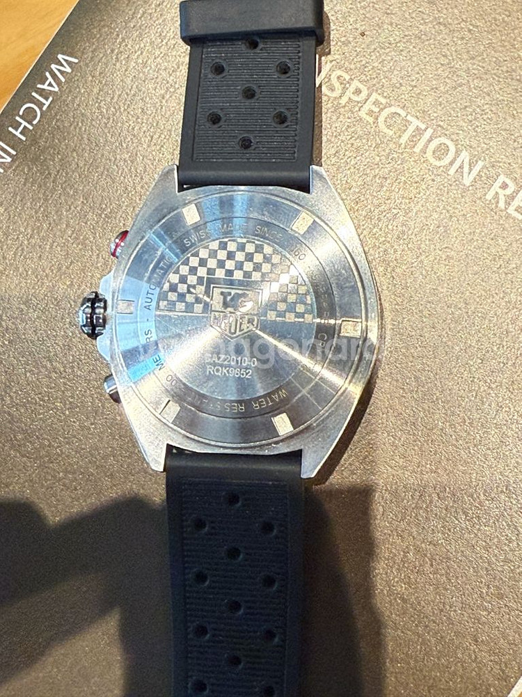 태그호이어 포뮬러1 칼리버16 크로노블랙 44mm--3