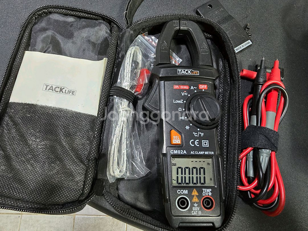 TACKLIFE CM02A 클램프미터 후크메타--0
