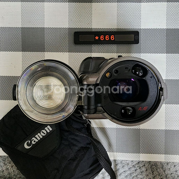 캐논 에포카 캡션 필름카메라 파우치포함 오토보이 제트--0