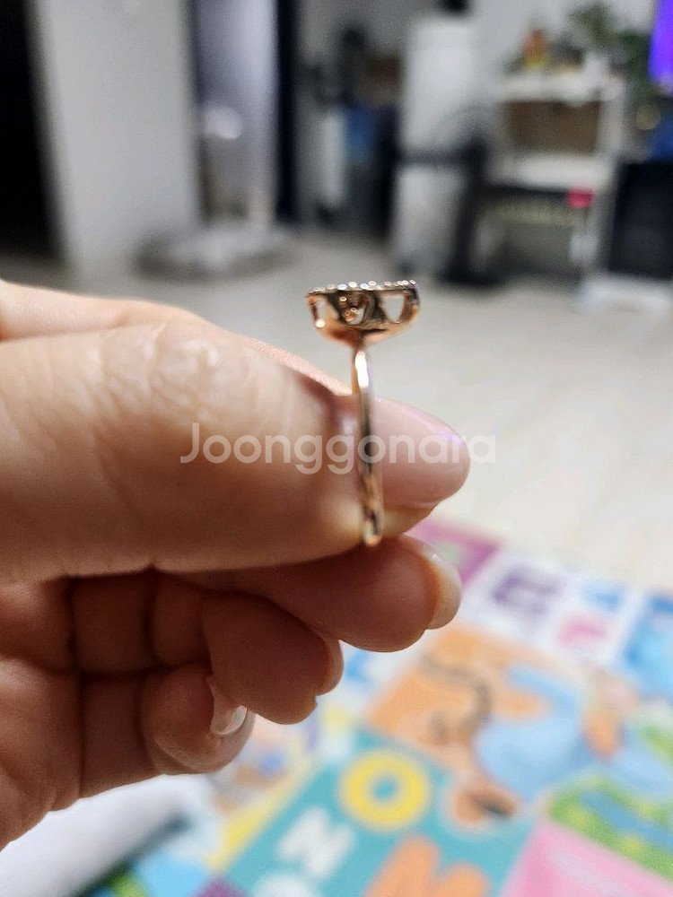 18k 반지(보증서 유)--3