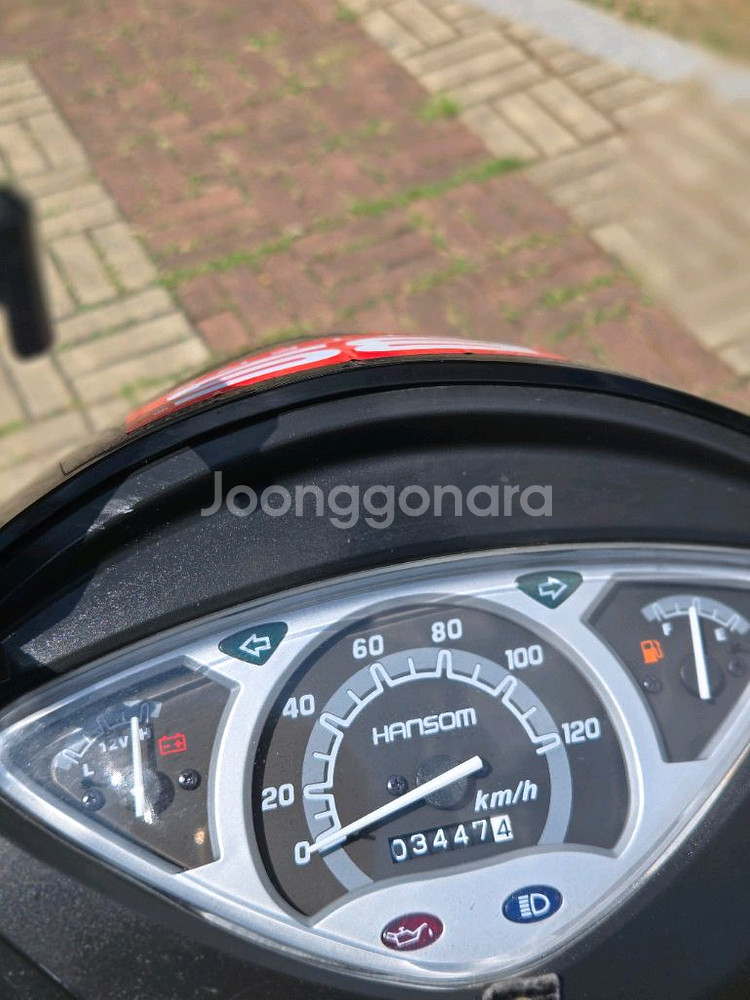 한솜모터스 비즈젯125 배달세팅 스쿠터(키로수 매우 짧--3
