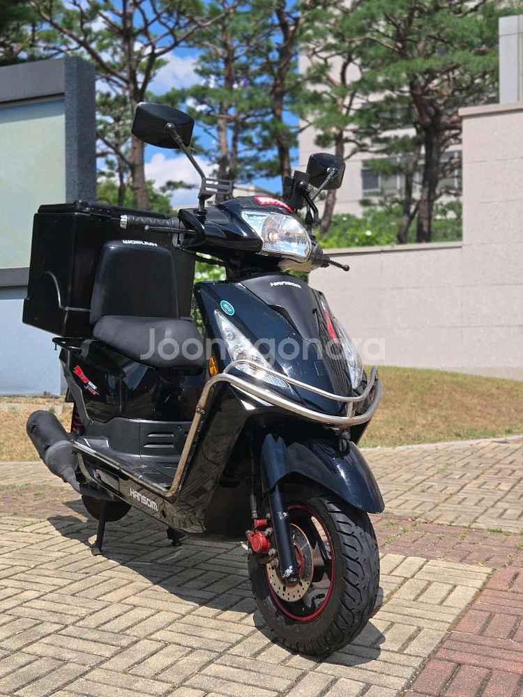 한솜모터스 비즈젯125 배달세팅 스쿠터(키로수 매우 짧--8