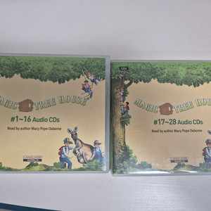 매직 트리하우스 오디오 CD 세트