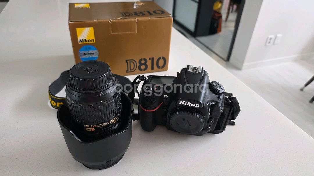 니콘 D810 DSLR 카메라--0
