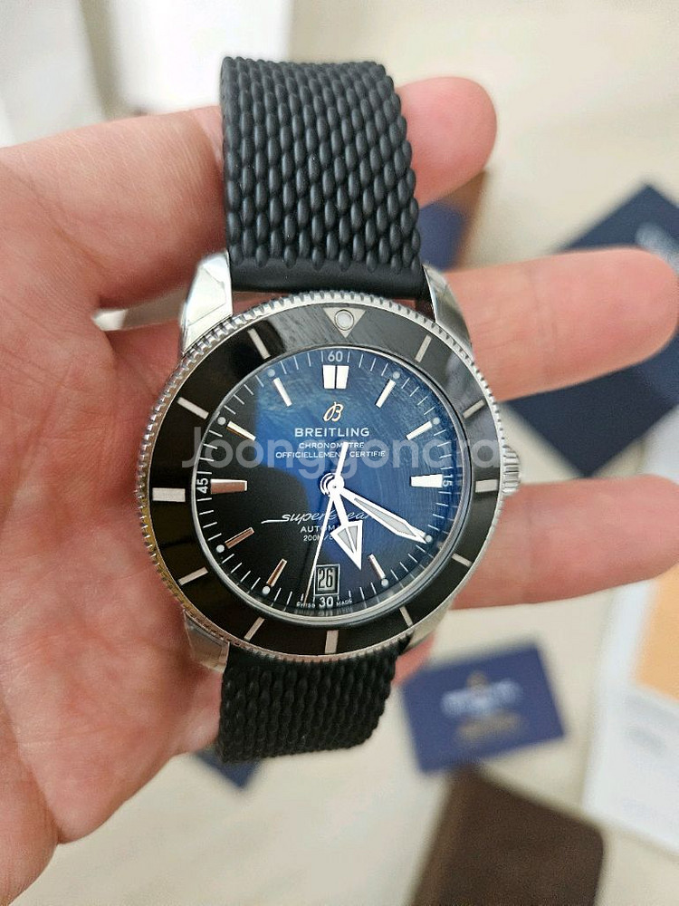 브라이틀링 슈퍼오션 헤리티지 42mm 신품급--5