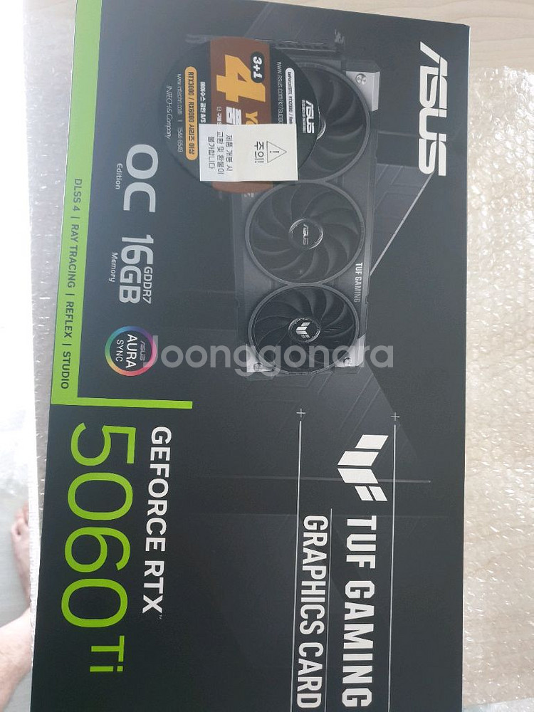 (경기광주성남) ASUS TUF 5060 Ti 16GB--0