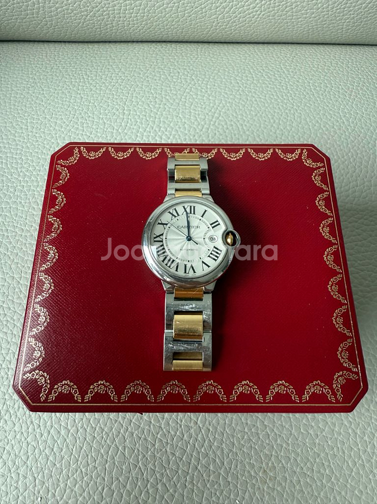 (교환가능)까르띠에 발롱블루 콤비 42mm 팝니다--0