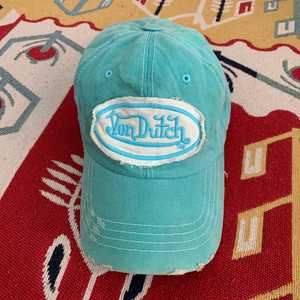 VONDUTCH 본더치 데미지 빈티지 민트 볼캡 모자