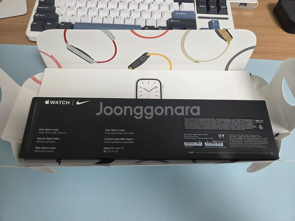 애플워치7 41mm 스테인리스 판매합니다--1