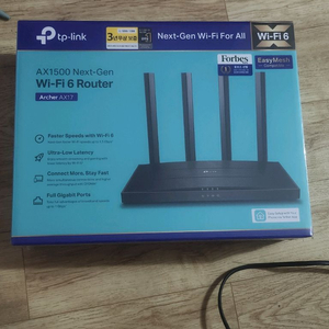 WIFI 6 공유기 네고 무료택배가능 새상품
