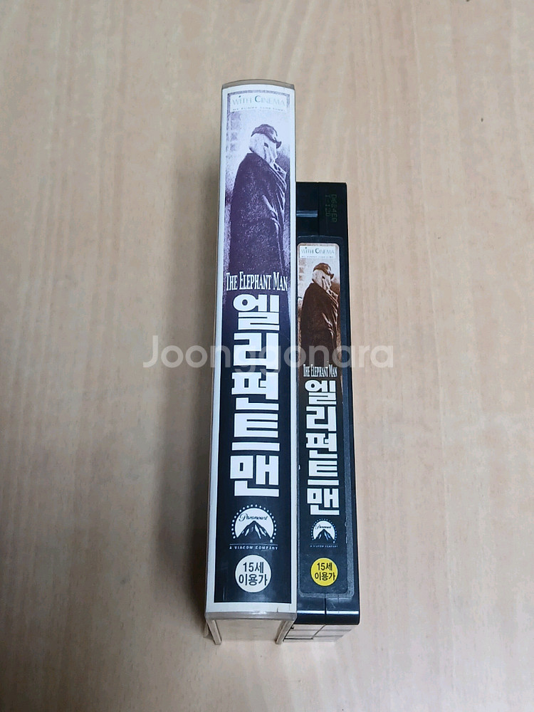 괴기명작 데이빗린치 감독 안소니홉킨스 엘리펀트맨 비디오--3