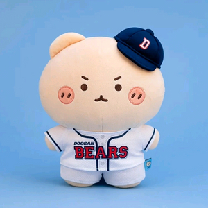 두산베어스 망그러진곰 스탠딩 인형 미개봉 원가 양도