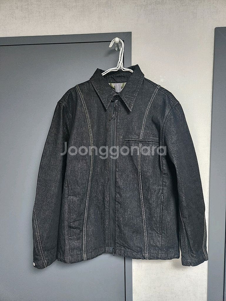 언어펙티드 트랙 데님 자켓--1