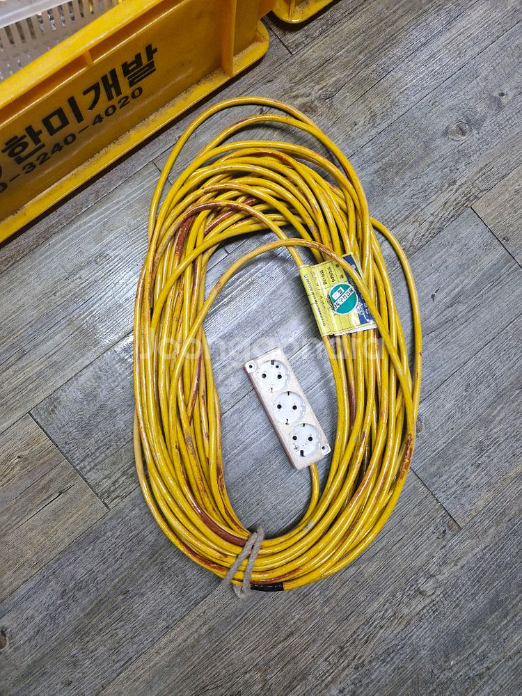 KS작업선 3P 접지릴선 전기선--0