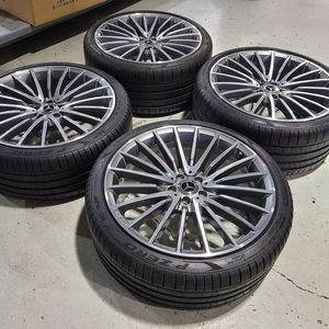 벤츠W223 신형S클 S500AMG 21인치 순정휠타