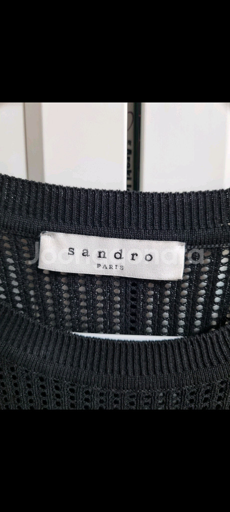 산드로 블랙 미디 원피스 44사이즈 sandro--4