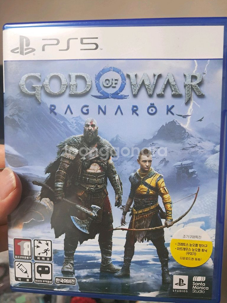 PS5 갓오브워 라그나로크--0
