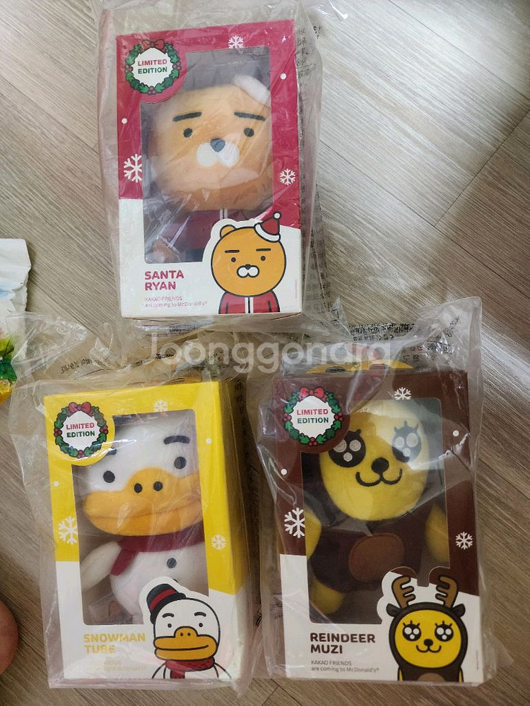 한정판ㆍ일반 카카오프렌즈 6개(개별판매X)--0