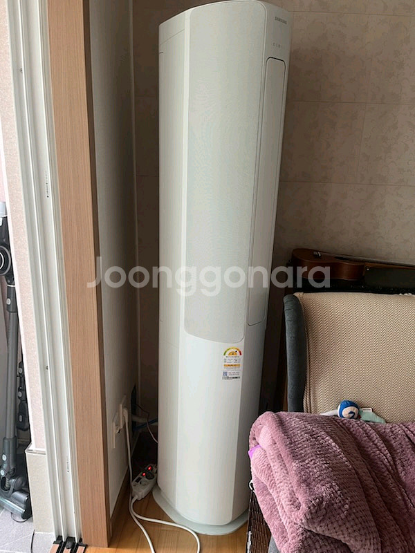 삼성16평 무풍슬림 스탠드인버터 에어컨 팝니다--0