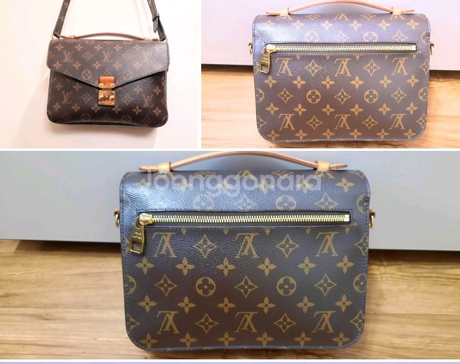 Louis Vuitton 포쉐트 메티스 토트숄더백 정품--2