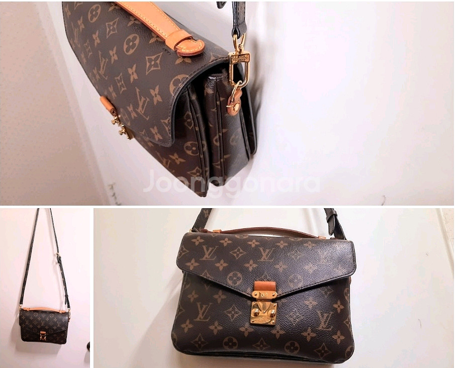 Louis Vuitton 포쉐트 메티스 토트숄더백 정품--4