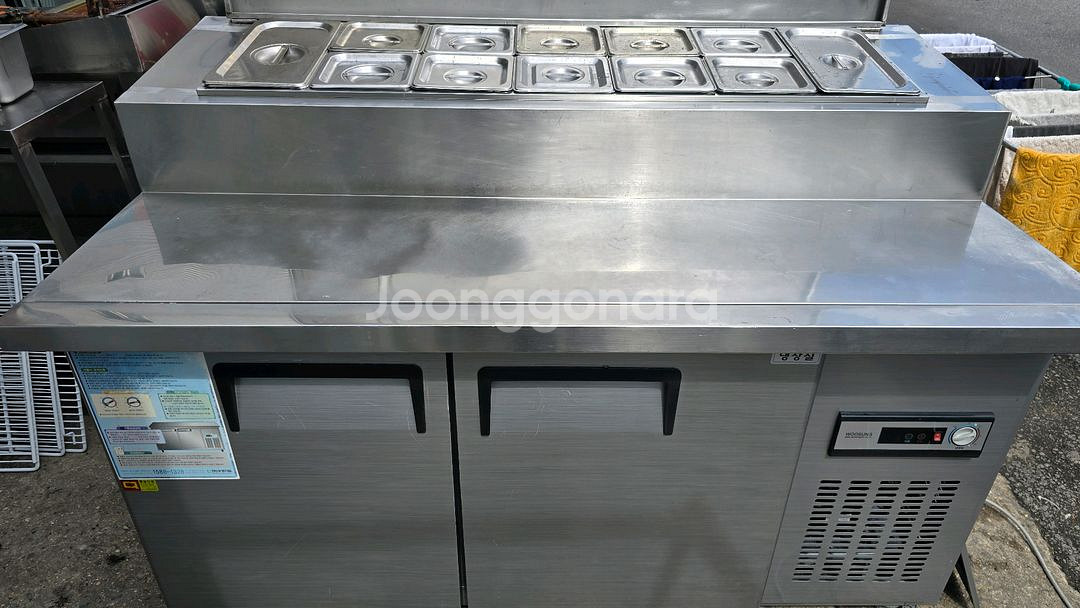 피자집에서 사용한 토핑냉장고1500팔아요--0