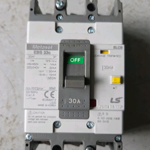 Metasol EBS 33c 차단기 30a