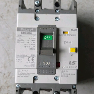 Metasol EBS 33c 차단기 30a