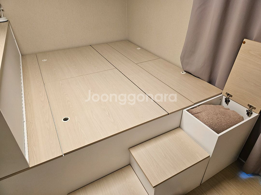 스스디 평상형 수납침대 확장형 프레임 400--1