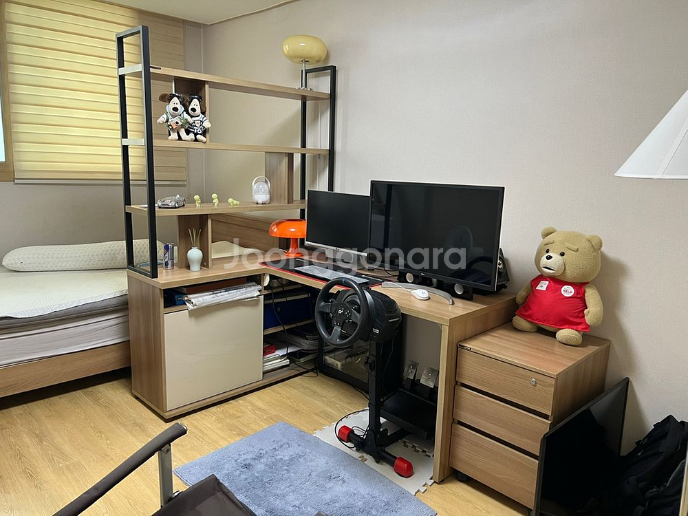 한샘 뉴아이디 h형 책상 팝니다--0