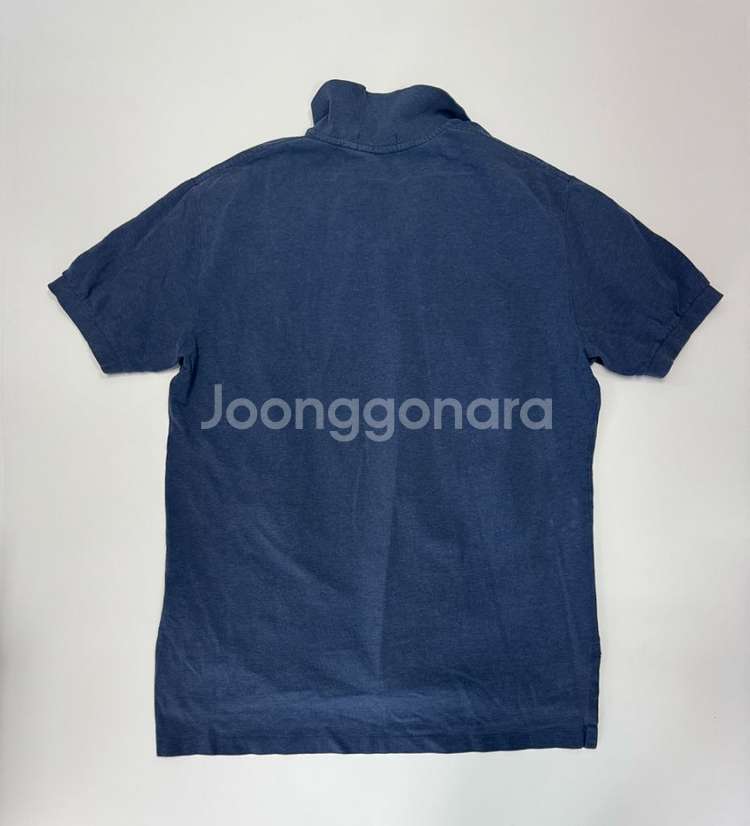 폴로랄프로렌 네이비 오버핏 반팔 카라 티셔츠 XL--1