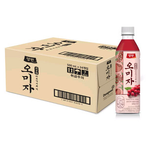 (가격내림)양반 오미자차 500ml x 24병