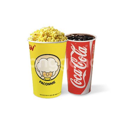 CGV 스몰세트(팝콘(M)+탄산(M))--0
