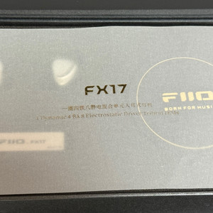 fiio fx17 팝니다