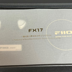 fiio fx17 팝니다