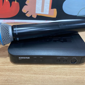 SHURE 중고 무선마이크 BLX4 BETA58A