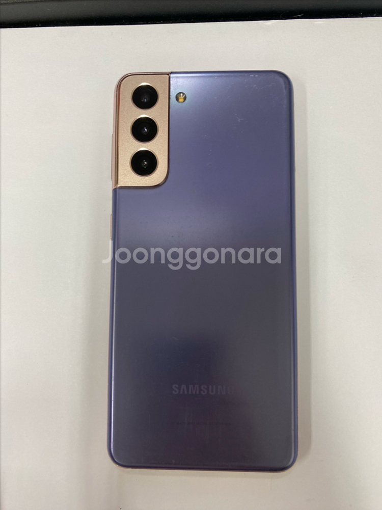 KT 갤럭시S21 퍼플 액정SS급 256G 무잔상--0
