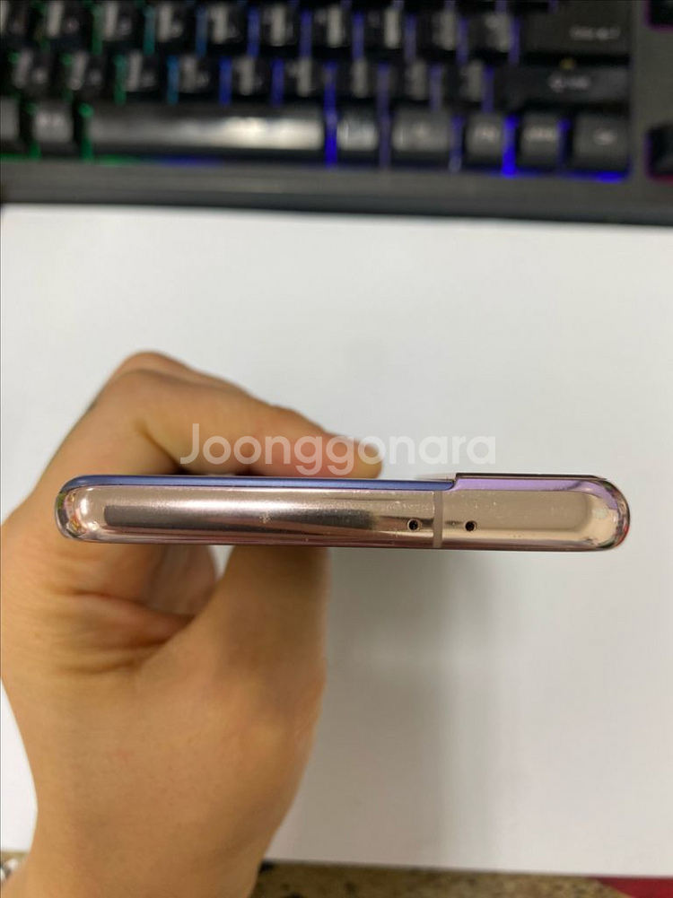 KT 갤럭시S21 퍼플 액정SS급 256G 무잔상--3